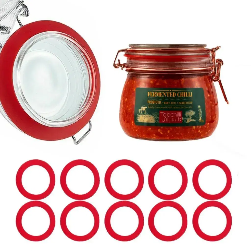 10 Pcs Silicone Sealing Gaskets Rings for Jars image 7