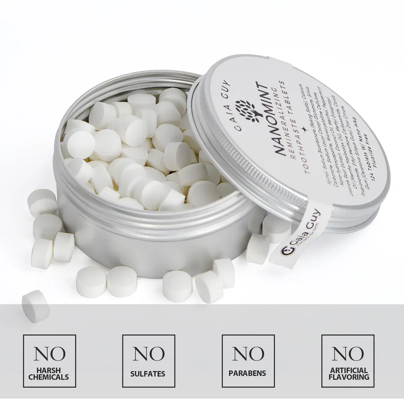 NanoMint Toothpaste & Mouthwash Tablets image 2