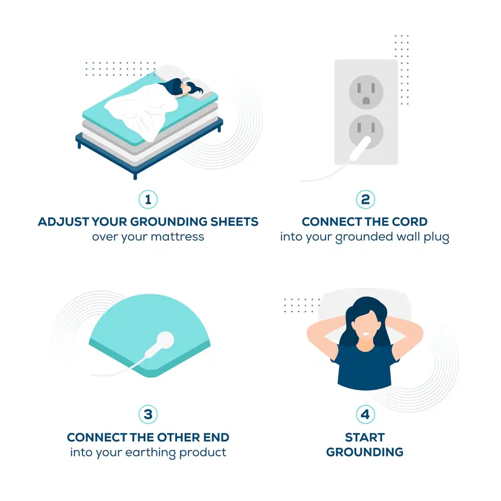 Grounding Bed Sheet - Organic Cotton image 7