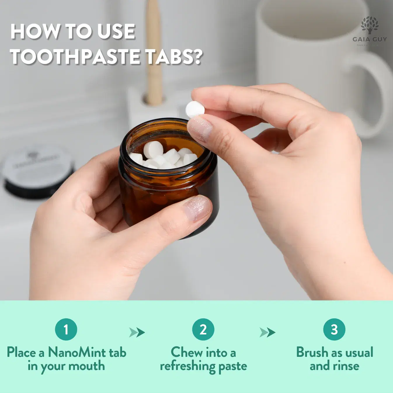 Nano Hydroxyapatite Toothpaste Tablets image 9