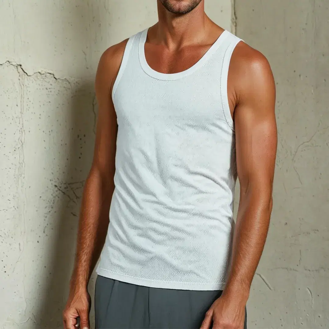 Organic EMF Shielding Vest For Men image 1