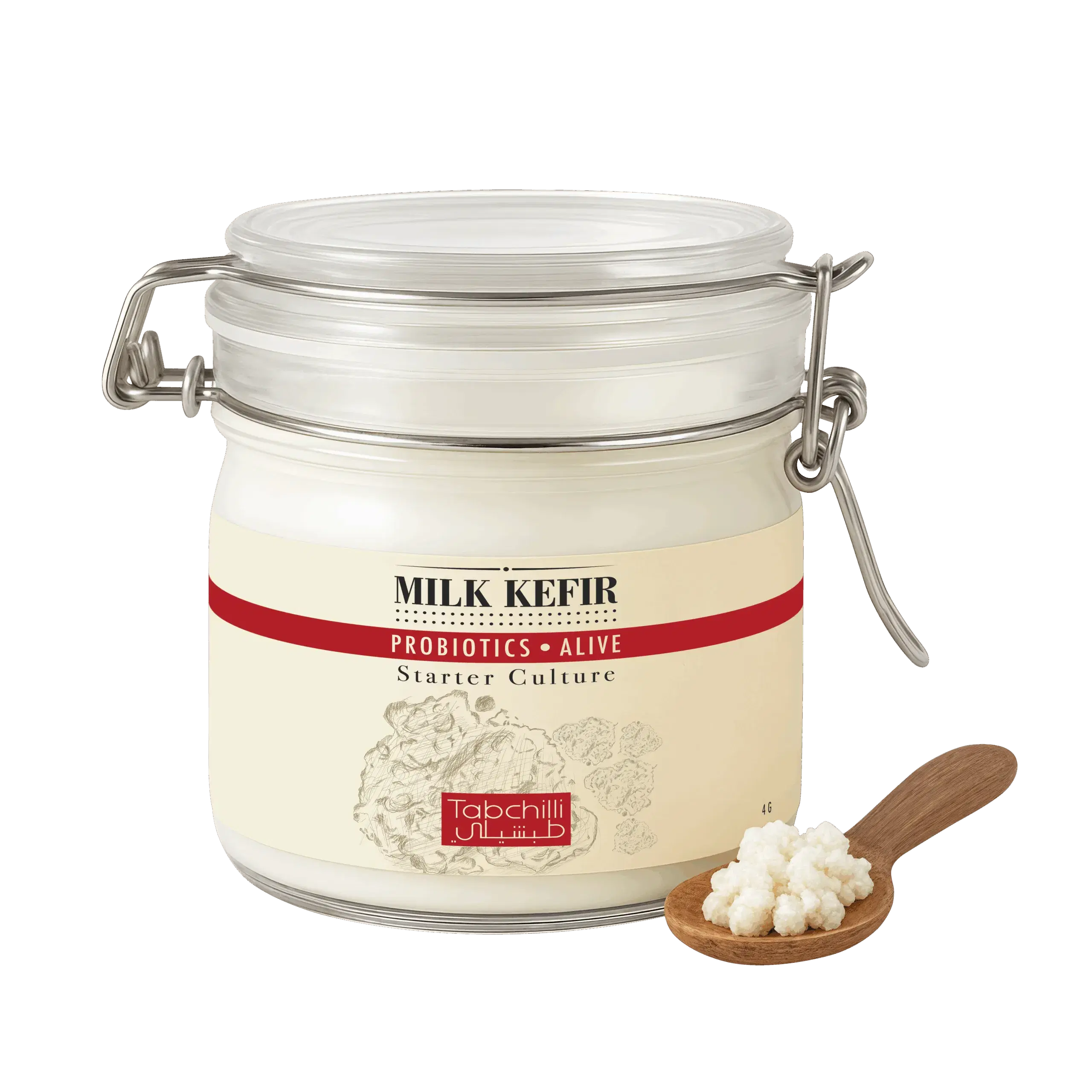 Milk Kefir Grains (4g) image 1