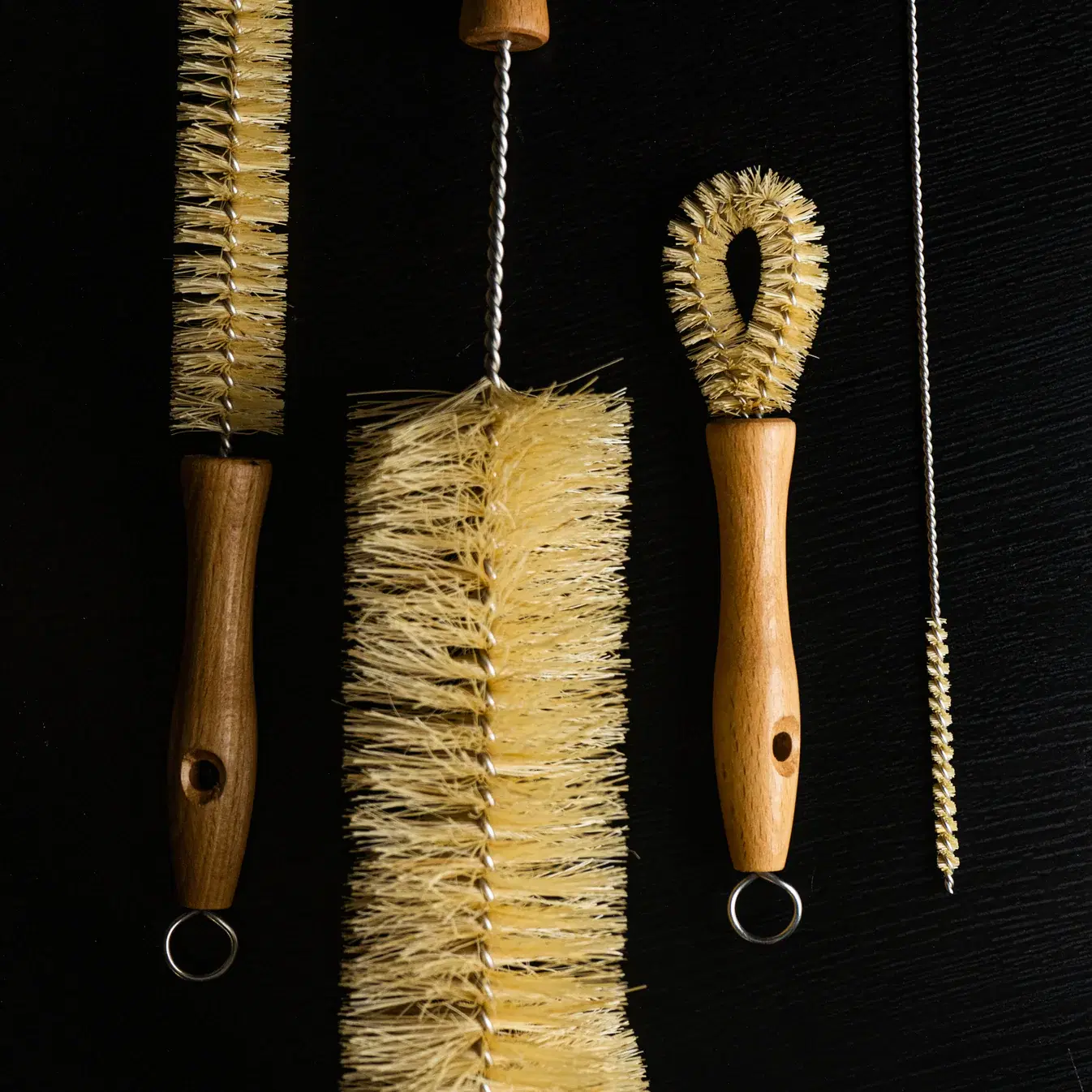 Plant-Based Bottle & Straw Brush Set image 2